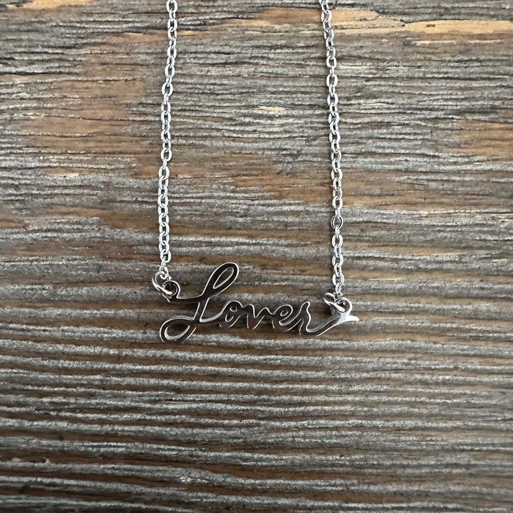 NWOT TAYLOR SWIFT “LOVER” NECKLACE